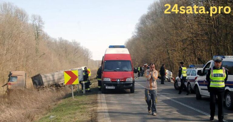 Vozač koji je usmrtio dvoje kod Gospića ostavio kombi i bježi!